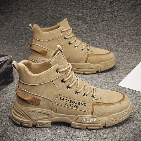Marc - Classic Leather Boots for Men