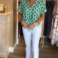 Rachel | Casual Printed V-Neck Top