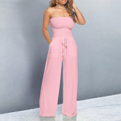 KATHERINE | TRENDY OFF-SHOULDER JUMPSUIT