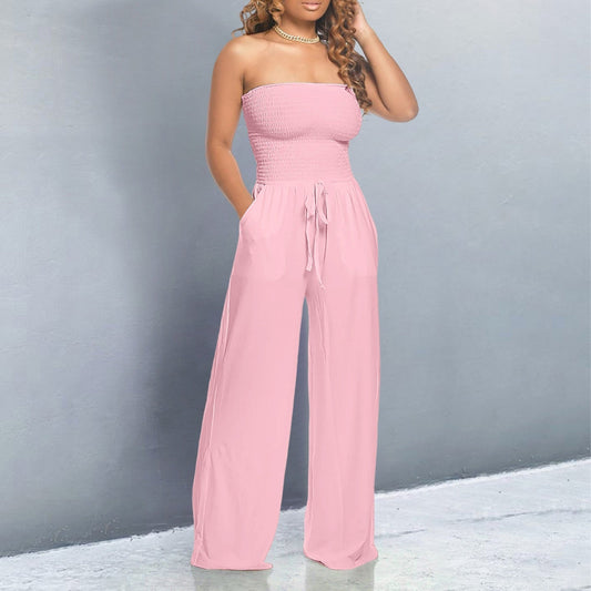 KATHERINE | TRENDY OFF-SHOULDER JUMPSUIT
