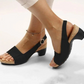 Aprilyn - Comfortable, elegant shoes with a low, thick heel