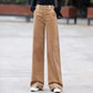 Grace - Casual high waist corduroy trousers