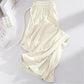 Narcissa - Wide high waisted ice silk trousers