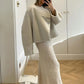 Mabel - Loose short wool coat