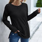 Viola - Long sleeve crew neck shirt