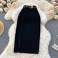 Arabella - Corduroy skirt with side slit and high waist