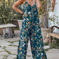 Greta - Sleeveless jumpsuit with print
