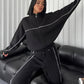 Camille - Women's Knitted Sweater and Trousers Two-Piece Set