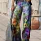 Olivette - High-quality cotton twill denim trousers