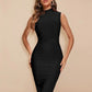 Alma - Figure-hugging knitted bandage dress