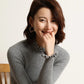 Marion - Knitted sweater with high collar