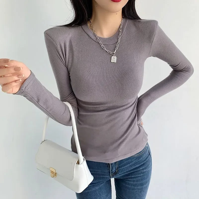 Daphne - High Street Fashion Shirt with shoulder pads