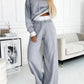 Athena - Two-piece long sleeve top and drawstring pants