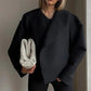 Mabel - Loose short wool coat