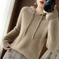 Dorothy - Knitted sweater with hood