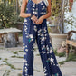 Greta - Sleeveless jumpsuit with print