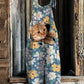 Ruby - Jumpsuit with vintage print