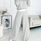 Athena - Two-piece long sleeve top and drawstring pants