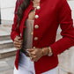 Martha - Elegant O-neck blazer jacket with long sleeves