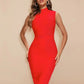 Alma - Figure-hugging knitted bandage dress