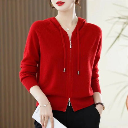 Alice - Cashmere Hoodie Sweater