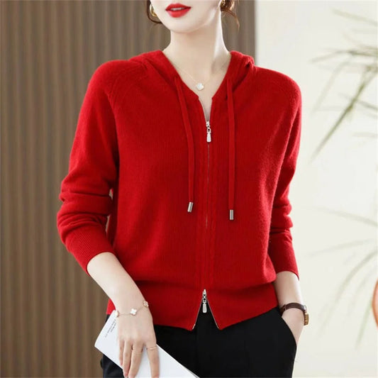 Alice - Cashmere Hoodie Sweater