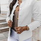 Martha - Elegant O-neck blazer jacket with long sleeves