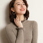 Marion - Knitted sweater with high collar