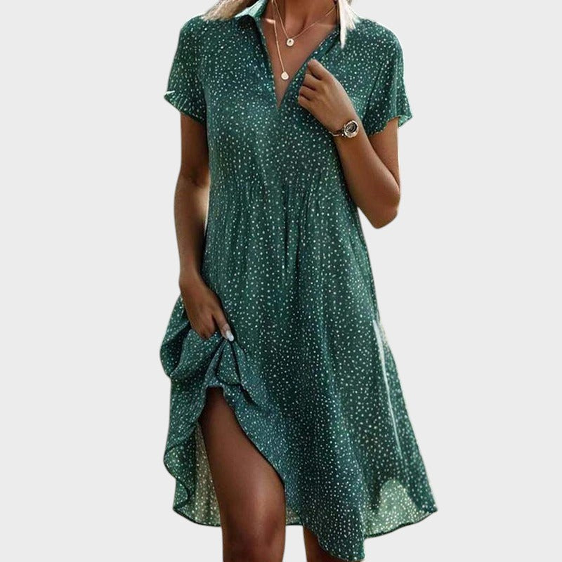 Juliette - Playful Midikleid with Polka Dots