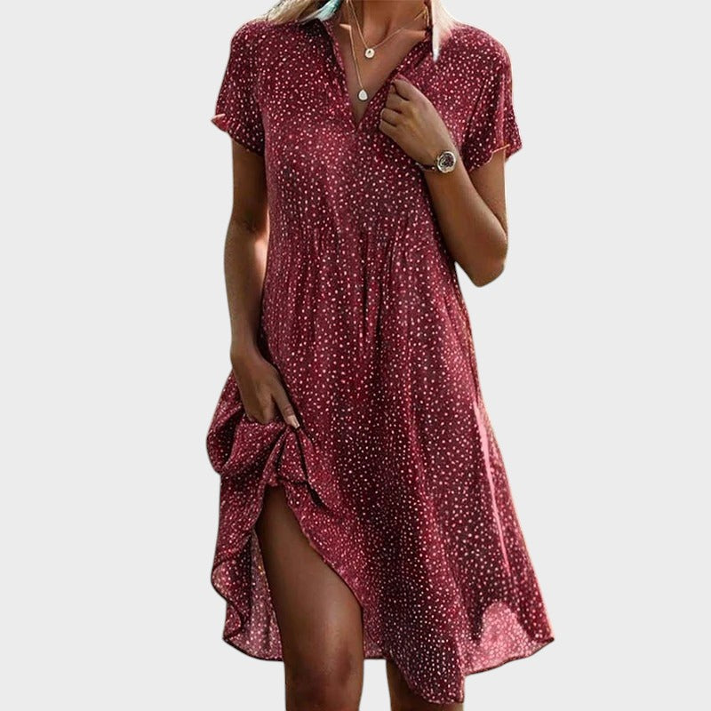 Juliette - Playful Midikleid with Polka Dots