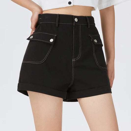 Odette - Pure cotton A-line shorts