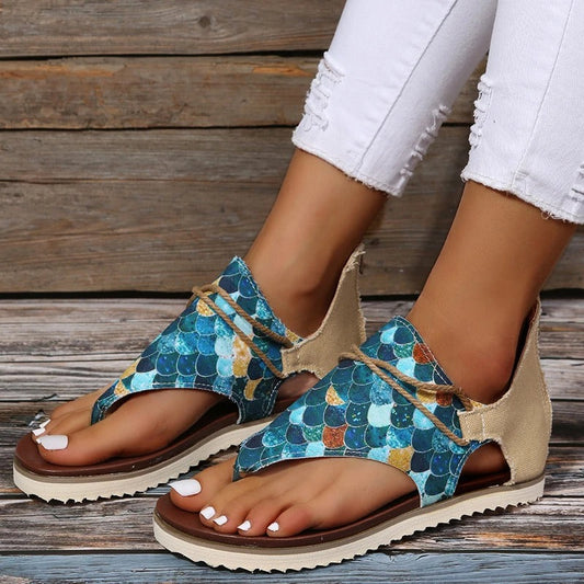Josephine - Printed sandals