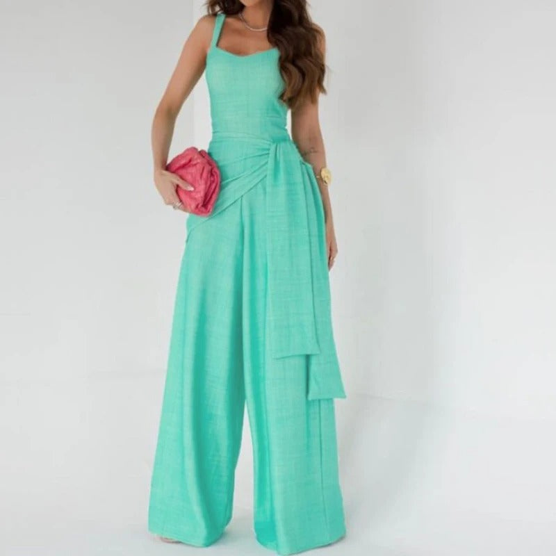 Cora - Elegant sleeveless jumpsuits