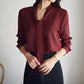 Klara | Bow Tie Blouse - Long Sleeve Women's Top