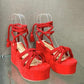 Daphne - Stylish wedge sandals