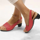 Aprilyn - Comfortable, elegant shoes with a low, thick heel