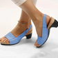 Aprilyn - Comfortable, elegant shoes with a low, thick heel