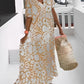 MEZRA | RELAXED FLORAL MAXI DRESS